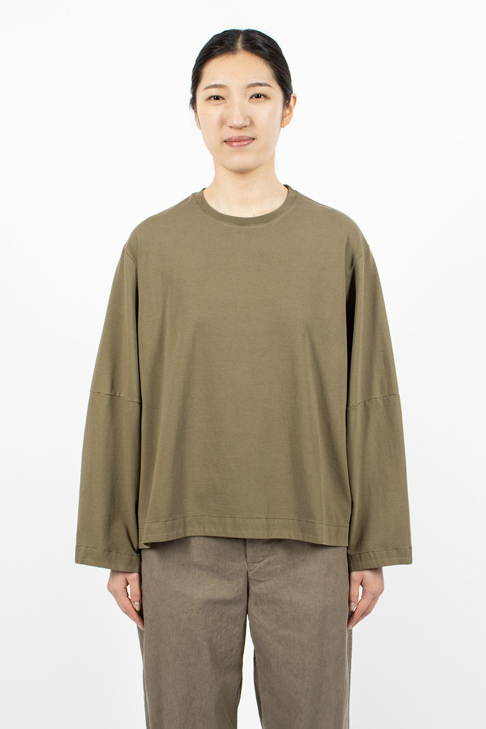 Simple J T-Shirt Khaki