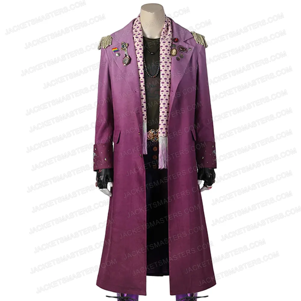 Slumberland Jason Momoa Burgundy Coat