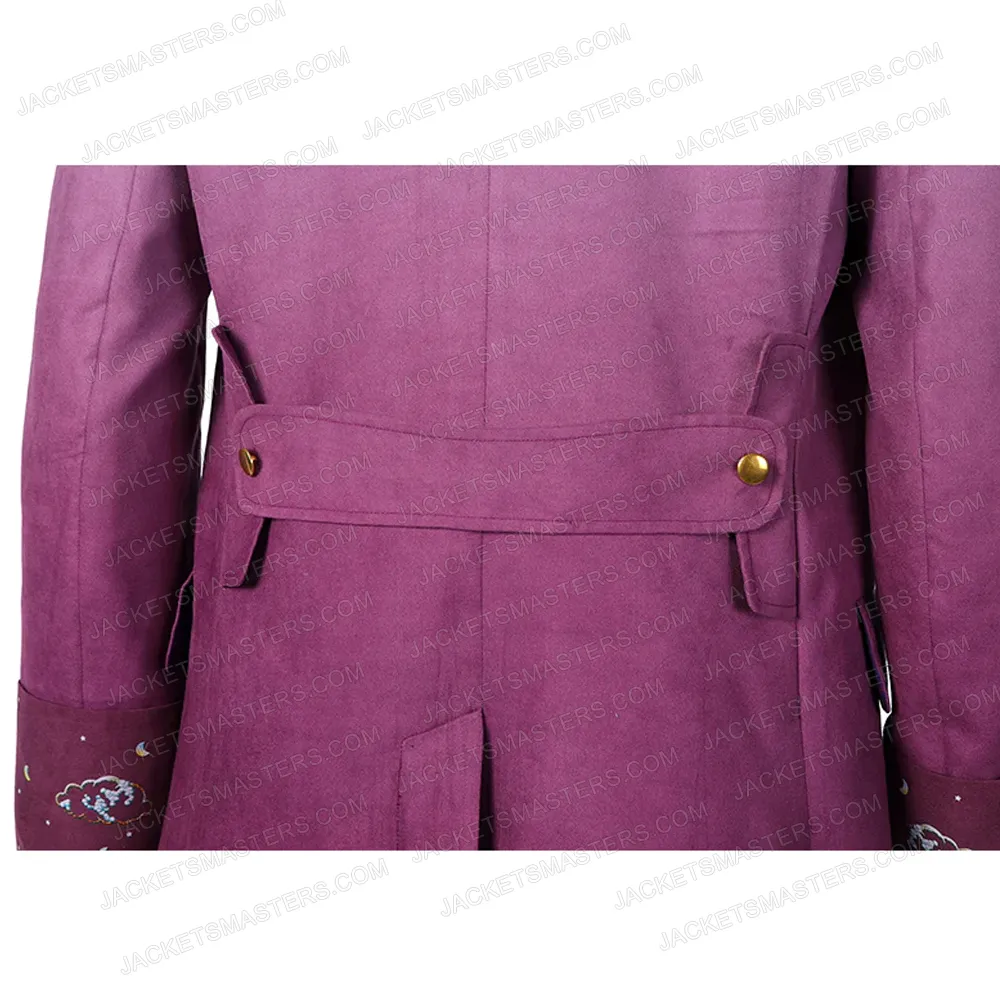 Slumberland Jason Momoa Burgundy Coat