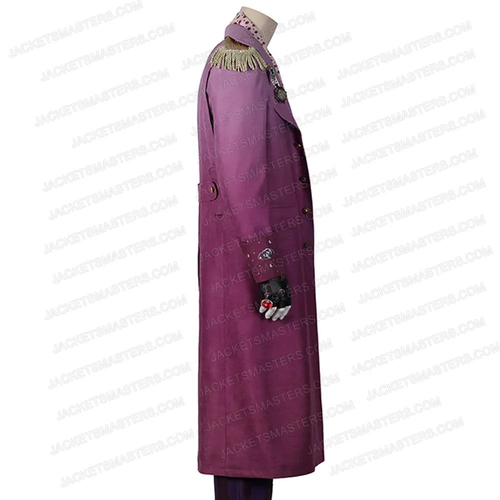 Slumberland Jason Momoa Burgundy Coat