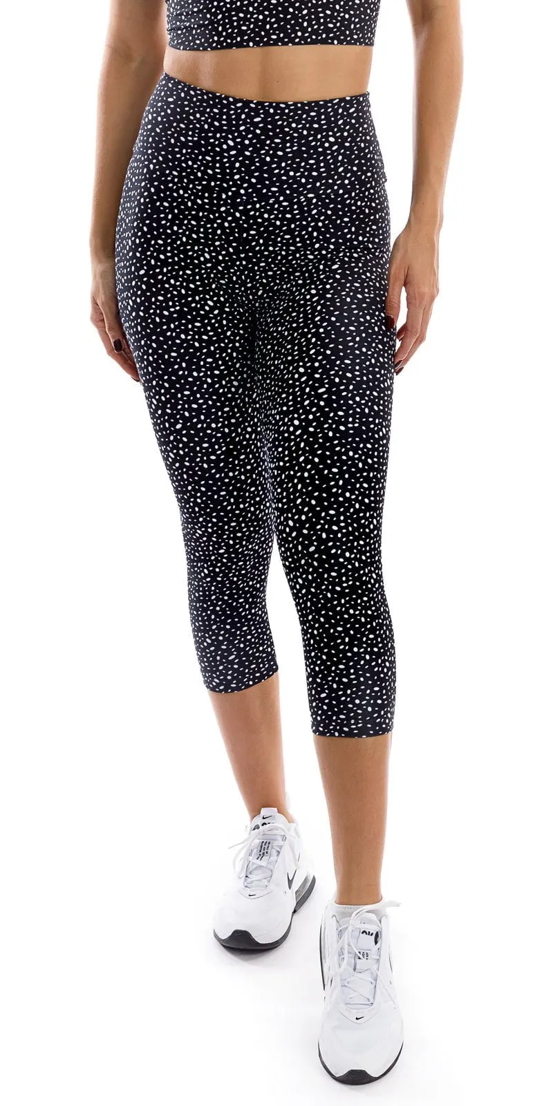 Star Dust Body Luxe Capri Leggings