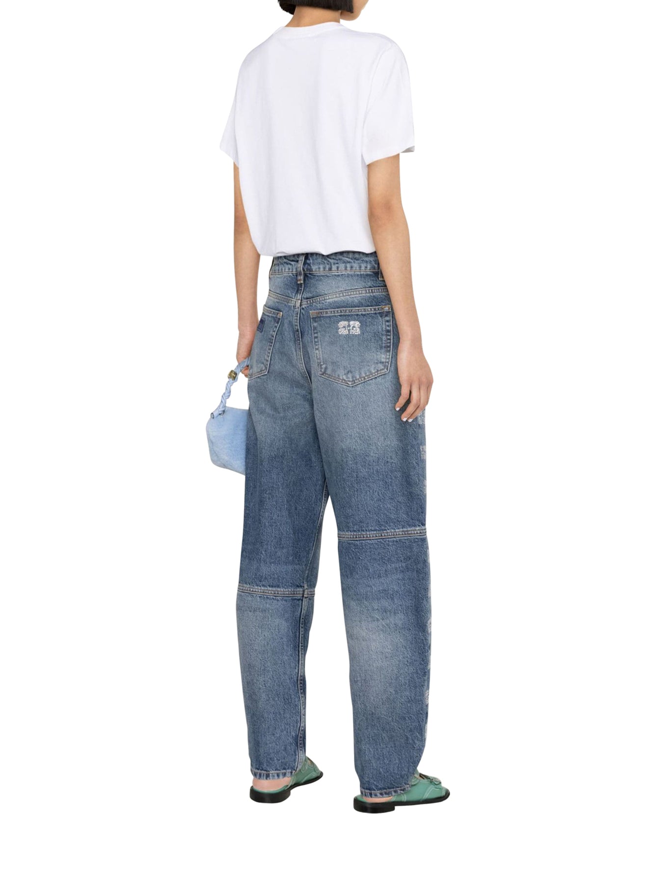 Stary high-rise tapered-leg jeans