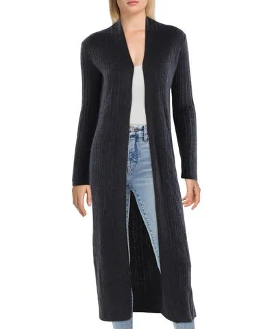 Sutton Studio Womens Cashmere Long Sleeves Cardigan Sweater