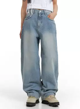 Wide Leg Baggy Jeans CM405