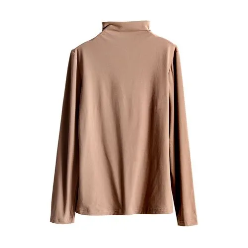 Women's T-shirt Long Sleeve Sweaters & Cardigans Elegant Streetwear Solid Color