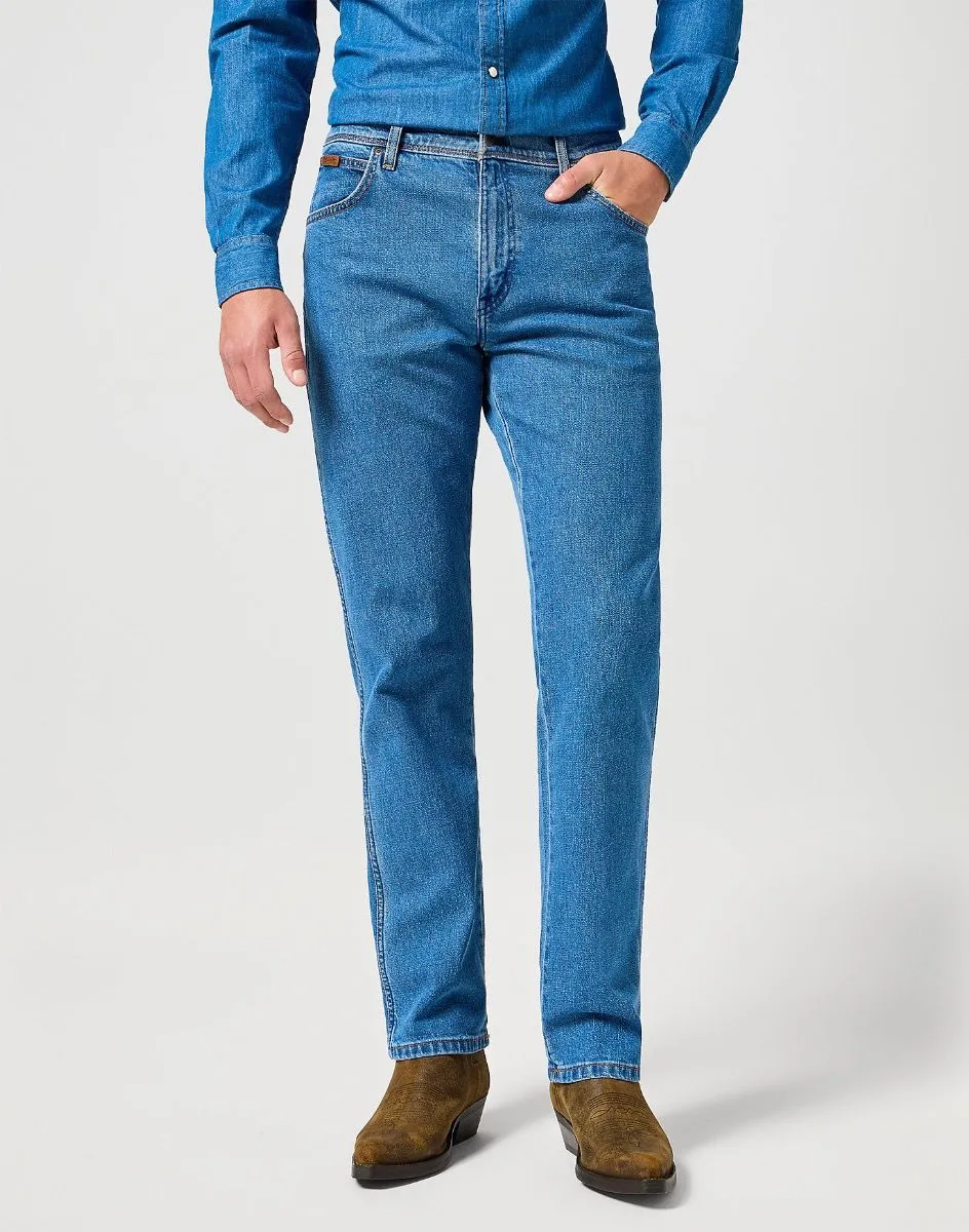 Wrangler Texas Stretch Denim Jeans Desert Mirage